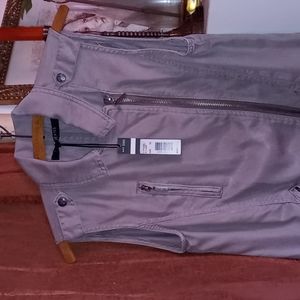 Max Jeans Olive Military Vest